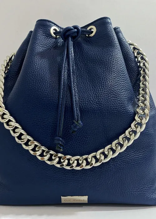 Clic Jewels Zoe Bucketbag Backpack Blue Dolaro